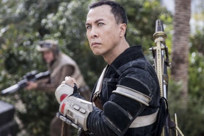Who is this Chinese actor that appeared in "Rogue One" a Star Wars story as a blind Jedi warrior?